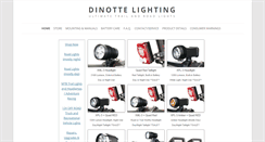 Desktop Screenshot of dinottelighting.com